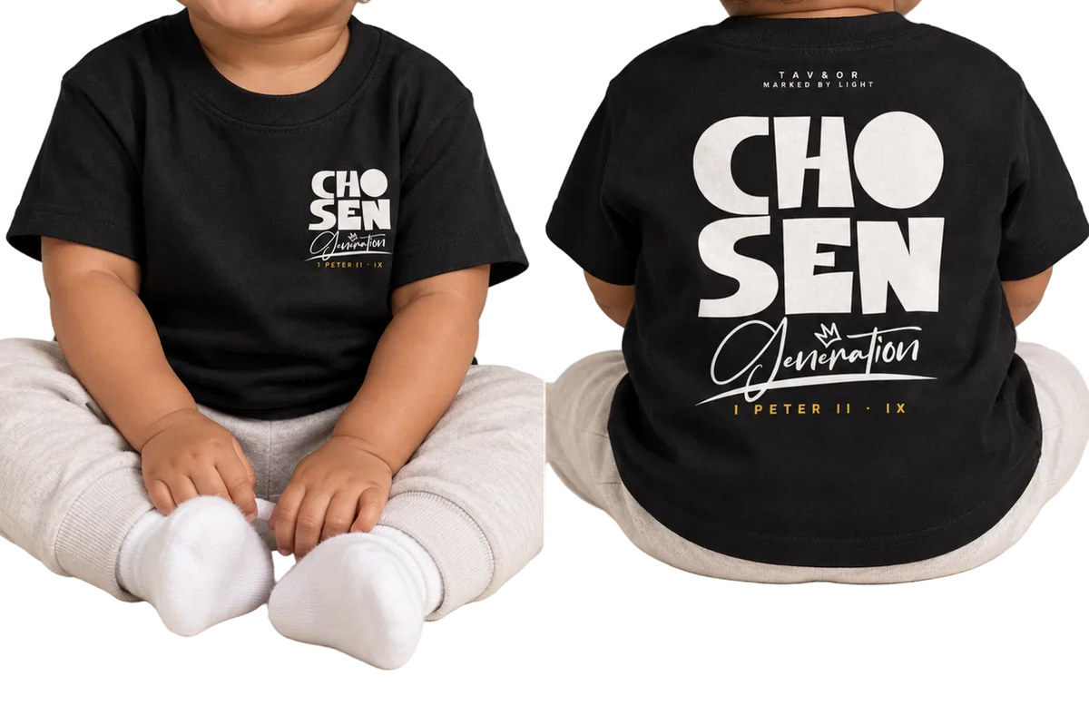 Chosen Generation Kids Tee, Black