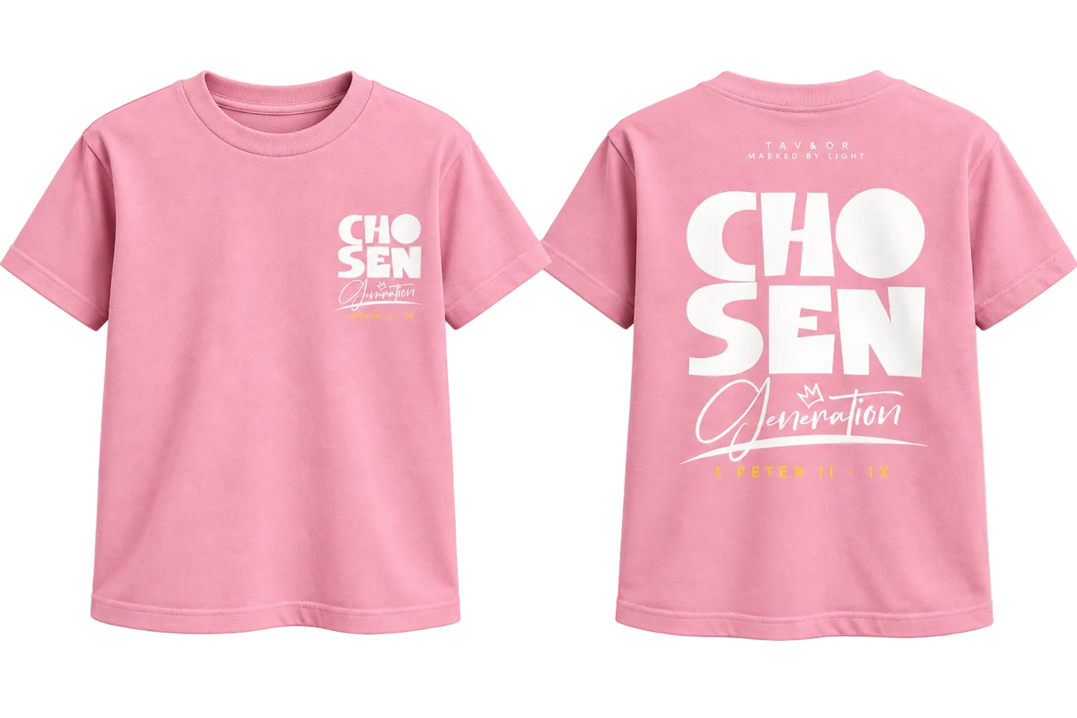 Chosen Generation Kids Tee, Pink
