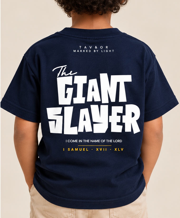 The Giant Slayer Kids Tee, Navy