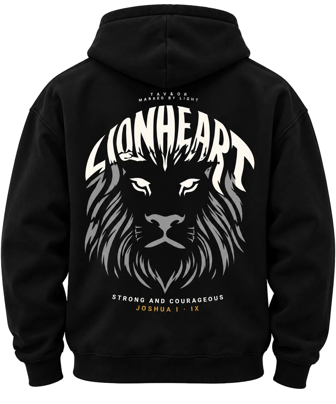 Lionheart Kids Hoodie, Black