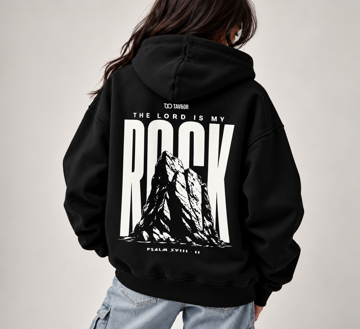 The Rock Kids Hoodie, Black